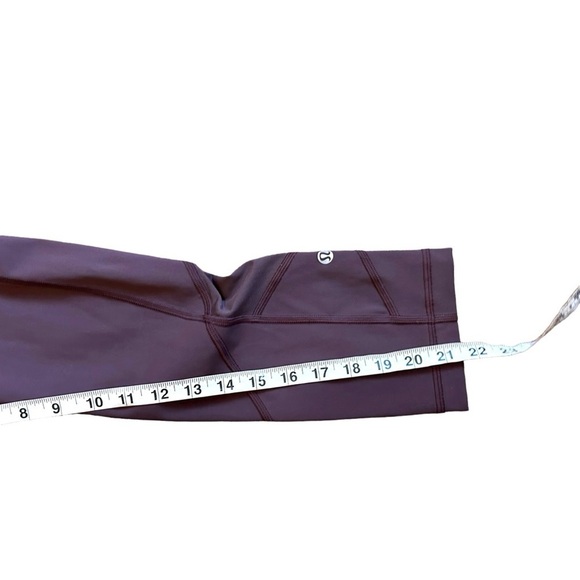 Lululemon Pace Rival Crop *22" Cherry Cola - Picture 12 of 16